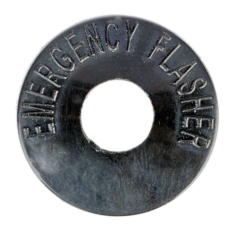 FORD MUSTANG 1967-1969 ENTOURAGE BOUTON WARNING SUR COLONNE flasher switch bezel w/tilt DANIEL CARPENTER C9AZ-15580