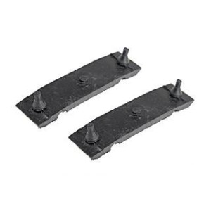 FORD MUSTANG 1967-1970 TAMPONS SUPERIEUR DE RADIATEUR upper rad mounting insulators DANIEL CARPENTER C70Z-8124