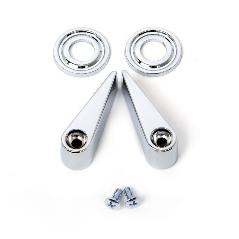 FORD MUSTANG 1968-1969 SET DE POIGNEES DE SIEGES seat latch handles DANIEL CARPENTER C8AZ-6262622 FM-BS005