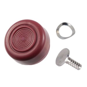 FORD MUSTANG 1968-1971 window crank knob - dark red DANIEL CARPENTER D1AZ-6523352-F