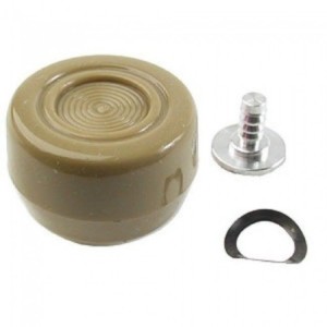 FORD MUSTANG 1968-1971 window crank knob - tan (parchment) DANIEL CARPENTER D1AZ-6523352-P