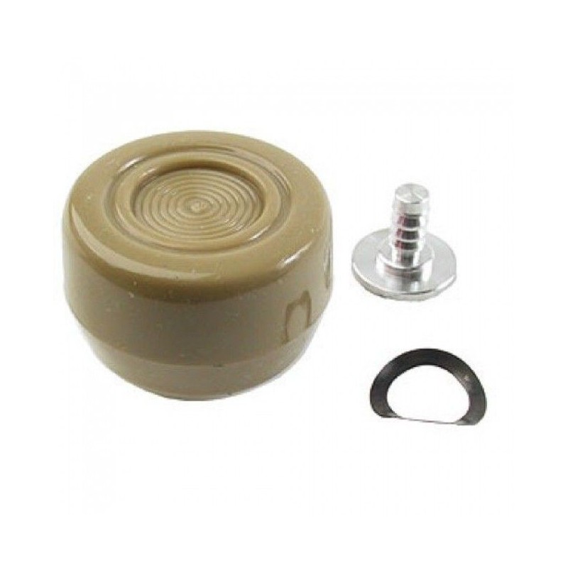 FORD MUSTANG 1968-1971 window crank knob - tan (parchment) DANIEL CARPENTER D1AZ-6523352-P