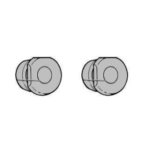 FORD MUSTANG 1969-1970 GROMMETS DE TUYAU DE CLIMATISATION air conditionning tubes grommet DANIEL CARPENTER C9ZZ-19819 (vendu par