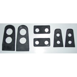 FORD MUSTANG 1969-1970 f/b louver gaskets DANIEL CARPENTER C9ZZ-6344268