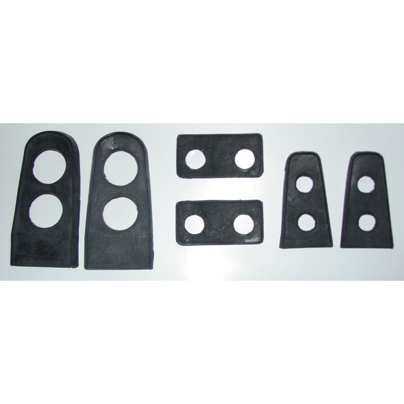 FORD MUSTANG 1969-1970 f/b louver gaskets DANIEL CARPENTER C9ZZ-6344268