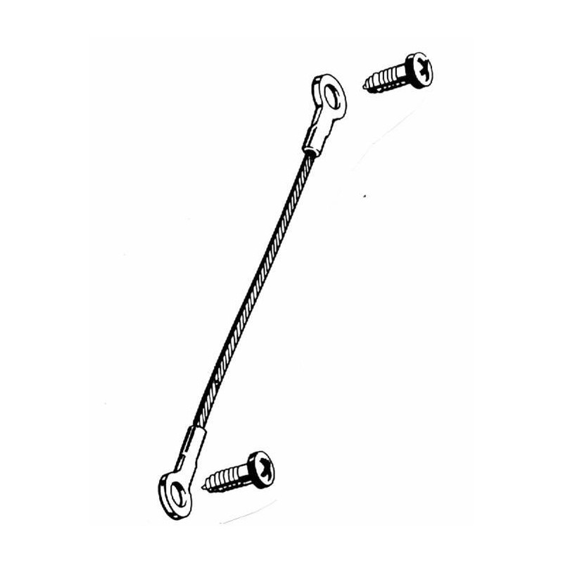 FORD MUSTANG 1969-1970 CABLE DE BOITE A GANTS glove box cable DANIEL CARPENTER C9ZZ-6506008