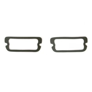 FORD MUSTANG 1970 MACH 1 PAIRE DE JOINTS DE FEUX SUR CALANDRE grill lamp lens gasket pair DANIEL CARPENTER C9WY-13211