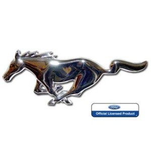 FORD MUSTANG 1971-1972 ORNEMENT DE CALANDRE CHEVAL grille horse ornament repro DANIEL CARPENTER D1ZZ-8213-A