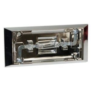 FORD MUSTANG 1971-1973 CONTOUR ECLAIRAGE DOME CHROME dome light housing assy DANIEL CARPENTER D1AZ-13788