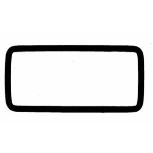 FORD MUSTANG 1971-1973 CALE DE POIGNEE DE PORTIERE outside door handle gasket DANIEL CARPENTER D1AZ-6522428