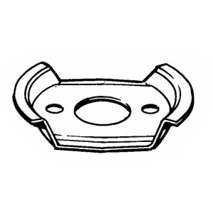 FORD MUSTANG 1970-1973 ATTACHE DE VERROUILLAGE DE CAPOT hood lock retainer DANIEL CARPENTER D0ZZ-16712
