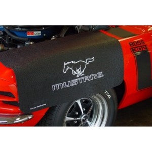FORD MUSTANG 1964-2019 PROTEGE AILE POUR MECANIQUE fenders gripper cover SCOTT DRAKE Mustang Running Horse 34 x 22 FG2105-1