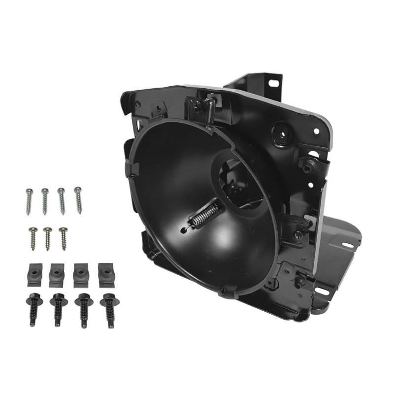 FORD MUSTANG 1971-1973 SUPPORT DE FEUX AVANT GAUCHE COTE CONDUCTEUR headlamp bucket Left hand SCOTT DRAKE D1ZZ-13101