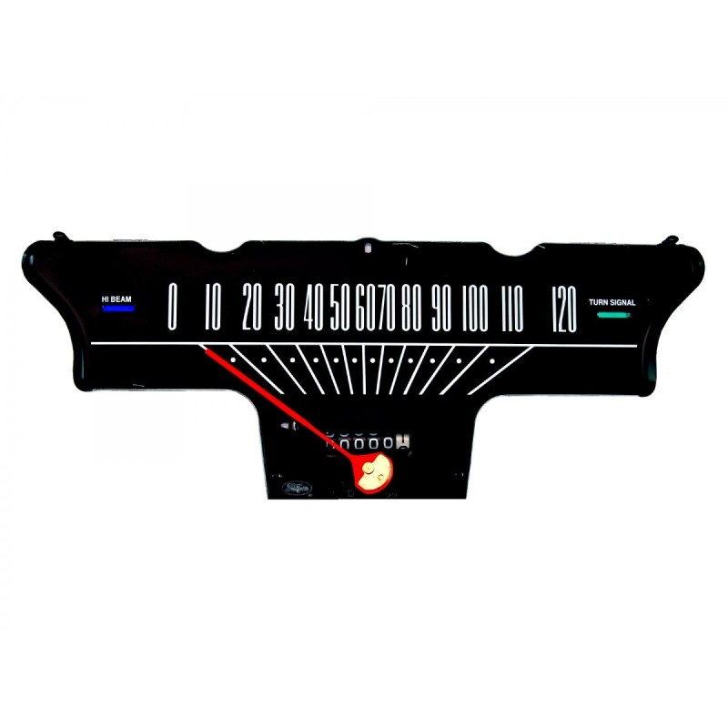 FORD MUSTANG 1964-1965 COMPTEUR DE VITESSES STANDARD EN MILES Standard speedometer gauge SCOTT DRAKE C5DF-17266