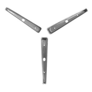 FORD MUSTANG 1970-1973 INSERT ALUMINIUM DE VOLANT POUR PAD KLAXON RIM BLOW Rim Blow Steering Wheel Aluminum Inserts D0ZZ-3623-AI