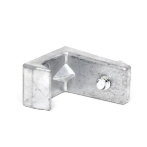 FORD MUSTANG 1967-1968 SUPPORT DE BUTEE DE FENETRE DE PORTE Door Window Rear Stop Bracket ACP FM-BW050 C7ZZ-6521772-A
