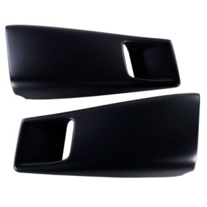 FORD MUSTANG 1967-1968 SHELBY PAIRE DE SCOOP SUPERIEURS EN METAL GT 350 GT 500 lower quarter panel side scoop lower GT350 GT500