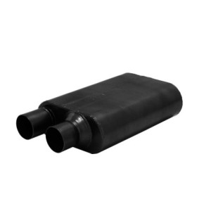 63.5mm (2.5 pouces) SILENCIEU 80 Series Crossflow Muffler 409S -2.50 In / Out Same Side Out-Moderate/Aggressive Sound FLOWMASTER