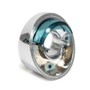 FORD MUSTANG 1971-1973 ENTOURAGE INTERRUPTEUR COMMUTATEUR DE FEUX PHARES headlight switch bezel ACP FM-BH038 D1ZZ-10852-D