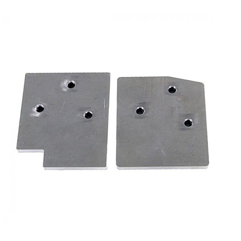 FORD MUSTANG 1967-1968 PLAQUE DE MONTAGE DE CHARNIERE DE PORTE UNIVERSEL GAUCHE CONDUCTEUR OU DROIT PASSAGER DANS MONTANT DU LAT