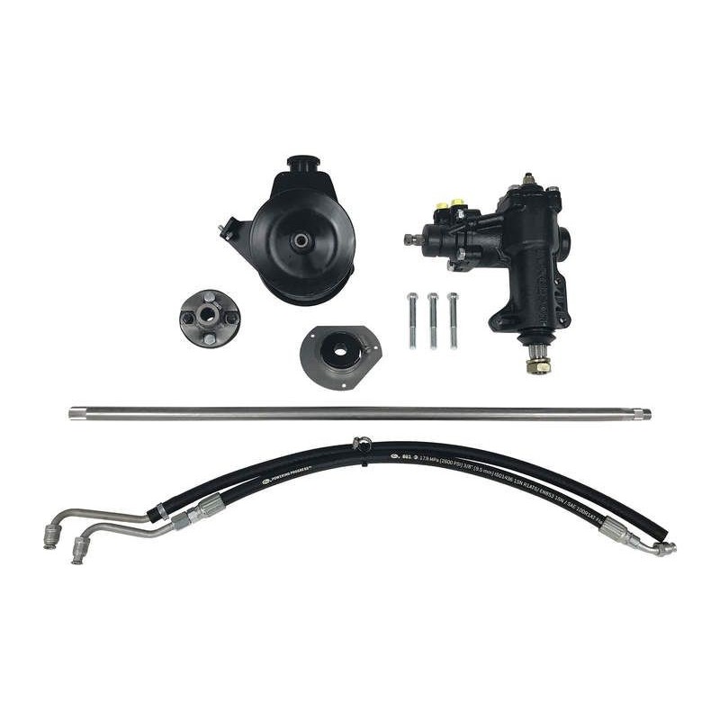 FORD MUSTANG 1964-1966 6 CYLINDRES KIT CONVERSION DIRECTION MANUELLE VERS DIRECTION ASSISTEE BORGESON DIRECT SUR BOITIER (monte