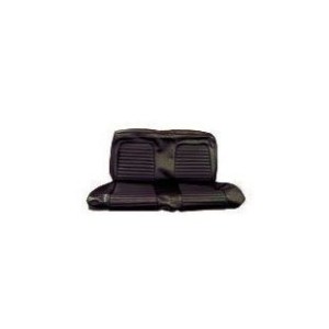 FORD MUSTANG 1966 COUPE SET BANQUETTE ARRIERE STANDARD NOIR rear upholstery standard Black SCOTT DRAKE 66CP-BACK-BK