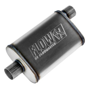 76.2mm (3 pouces) FORD MUSTANG 1964-1973 FLOW FX SILENCIEUX INOX POUCES SON SPORT MAIS PAS OPPRESSANT 3 Offset In/ 3 Center Out