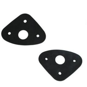 FORD MUSTANG 1964-1970 PAIRE DE JOINTS D ESSUIE GLACE wiper pivot to cowl seals DANIEL CARPENTER C5ZZ-17475 C5ZZ-17A475-B