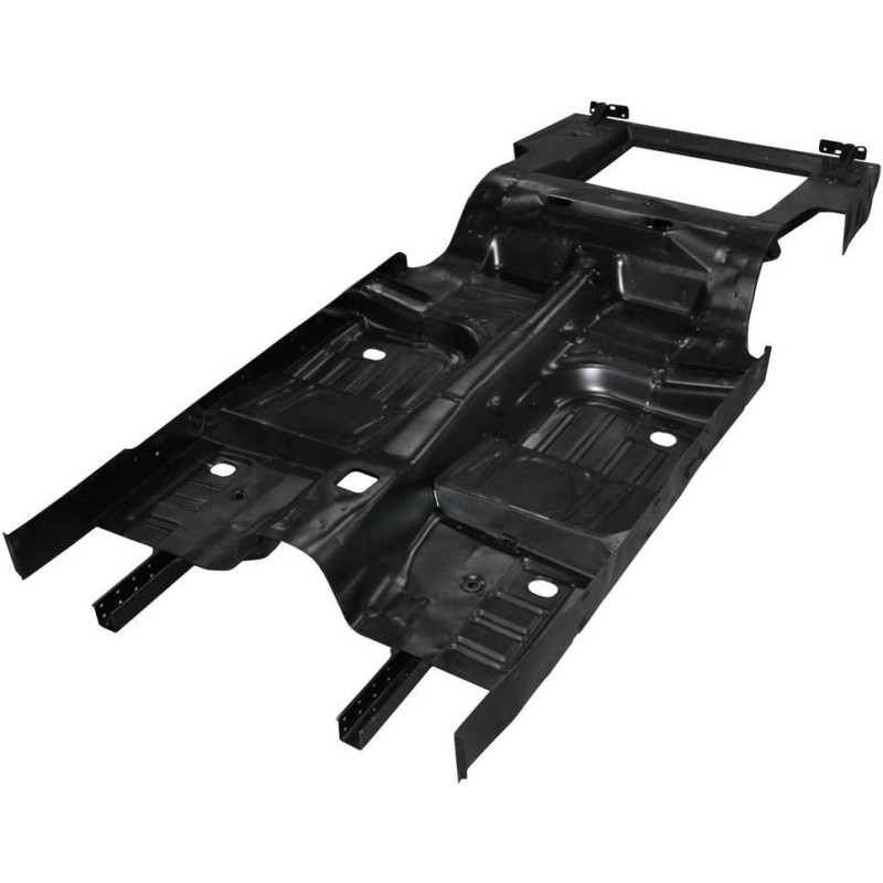 FORD MUSTANG 1964-1966 COUPE ET FASTBACK PLANCHER TOTAL COMPLET AVEC SUPPORTS DE SIEGES LONGERONS ARRIERE ET PLANCHER DE COFFRE