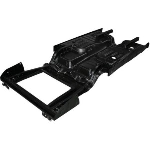 FORD MUSTANG 1964-1966 COUPE ET FASTBACK PLANCHER TOTAL COMPLET AVEC SUPPORTS DE SIEGES LONGERONS ARRIERE ET PLANCHER DE COFFRE