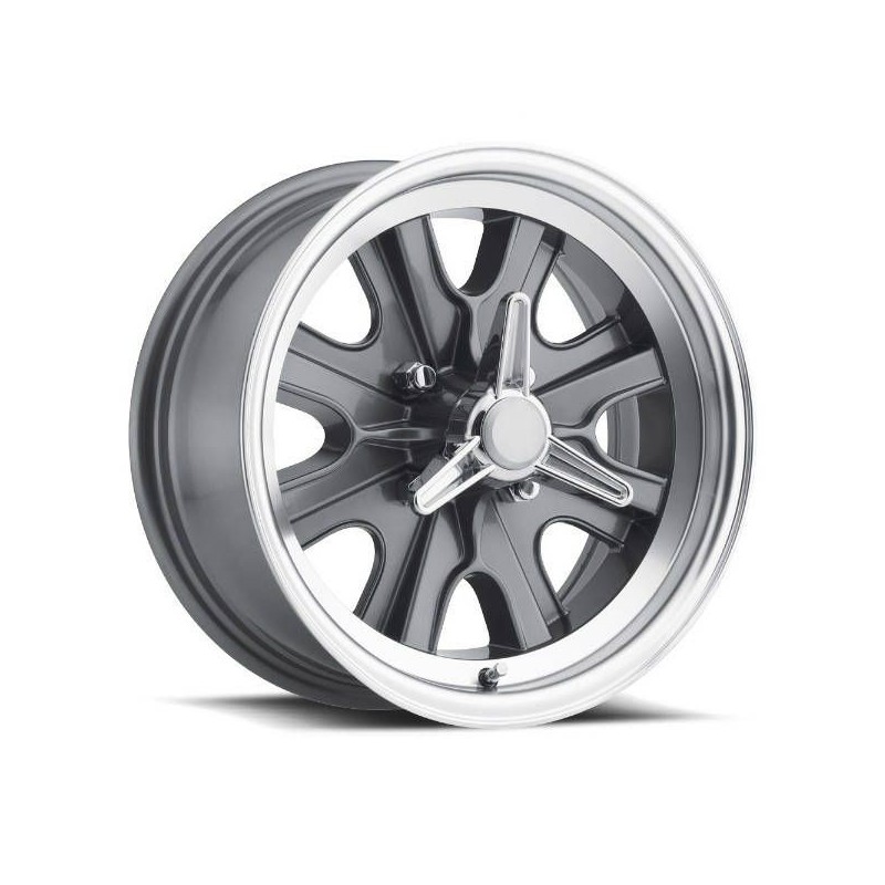 FORD MUSTANG 1964-1973 V8 (4 TROUS UNIQUEMENT 6 CYLINDRES) JANTE LW90 ELEANOR LOOK HALIBRAND ALUMINIUM 15 X 7 offset 6.95 mm (en
