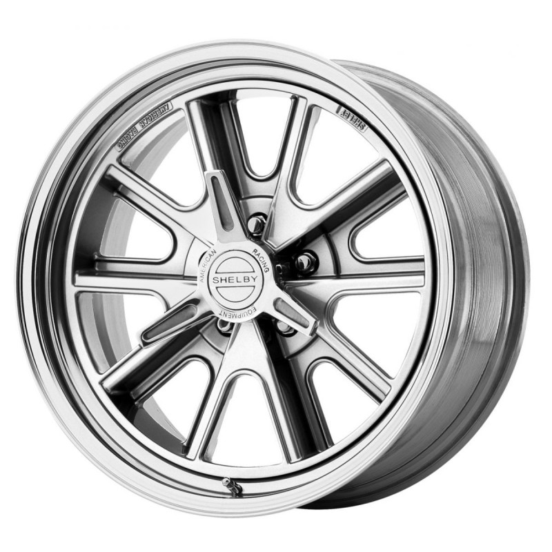 FORD MUSTANG 1964-1973 VN427 SHELBY ELEANOR LOOK HALIBRAND ALUMINIUM POLI 15 X 7 Backspace 3.53 offset -12mm (entraxe 114.3 x 5