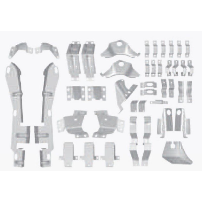 FORD MUSTANG 1964-1966 FASTBACK SUPPORT ELEMENTS INTERIEUR bracket kit for body shell MUSCLECAR GT MSTML11-W