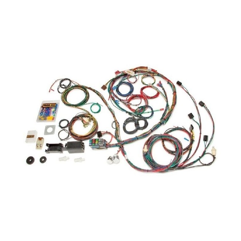 FORD MUSTANG 1969-1970 FAISCEAU ELECTRIQUE COMPLET MODERNE Circuit Chassis Harnesses PAINLESS PERFORMANCE 20122