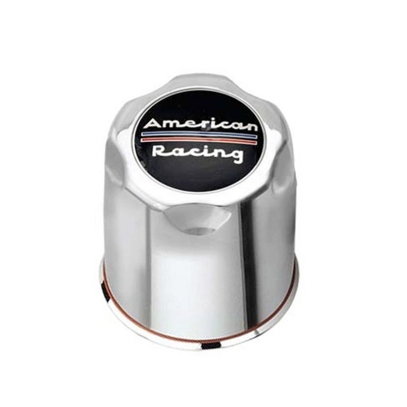CACHE CAPS CENTRAL DE ROUE DIAMETRE INTERIEUR 8.3 cm Center Cap Plastic Chrome Push-Through 3.270 in Dome Style AMERICAN RACING