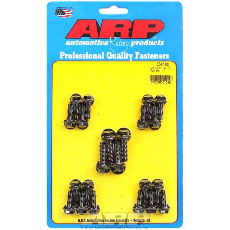 FORD 289 302 351 W VISSERIE DE CARTER D HUILE MODELES RECENTS AVEC RAILS LATERAUX Oil Pan Bolt Kit