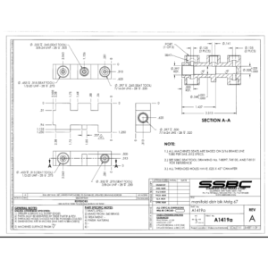 FORD MUSTANG 1967 REPARTITEUR DE FREINS USA Brake Proportioning Valves SSBC A1419