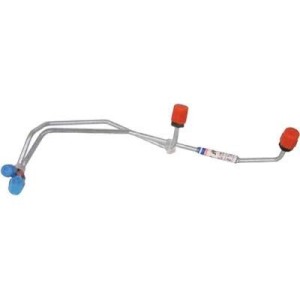 FORD MUSTANG 1967 LIGNE DE MAITRE CYLINDRE DE KIT DE FREIN A TAMBOUR INOX Master cylinder line kit Stainless SCOTT DRAKE MML013S