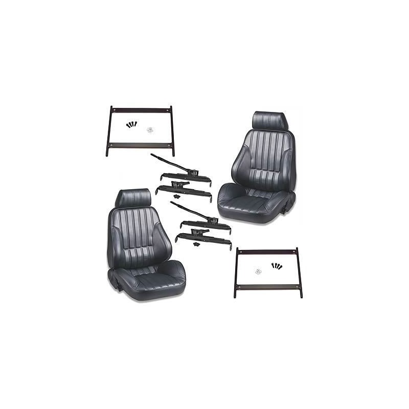 FORD MUSTANG 1965-1970 KIT SIEGE SPORT RALLY 1000 + FIXATION Sport Seat Kit PROCAR 27-0001