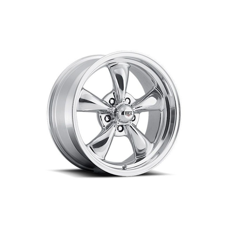 FORD MUSTANG 1965-1973 V8 15 X 7 JANTE POLI (entraxe 4.5 114.3 x 5 goujons) 15x7 REV WHEEL 100P-5706500