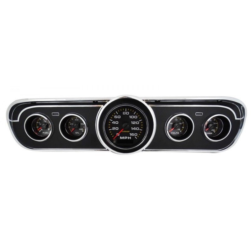 FORD MUSTANG 1965-1966 COMPTEUR ANALOGIQUE COMPLET PRET A INSTALLER Direct-Fit Analog Gauge Kits INTELLITRONIX AP7001