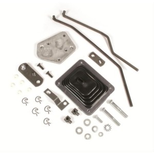 FORD MUSTANG 1965-1973 L6 V8 KIT TRINQUELERIE BOITE DE VITESSES BOITE 3 MANUELLE Mastershift Installation Kit HURST 3677640