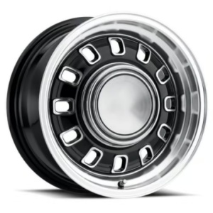 JANTE 15x7 12 Slot Rim 4x4.5 Black LEGENDARY WHEEL LW60-50744A