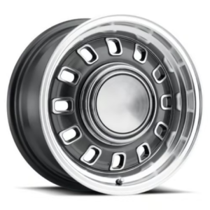 FORD MUSTANG 1964-1973 JANTE 15x7 12 Slot Rim 4x4.5 Char LEGENDARY WHEEL LW60-50744B