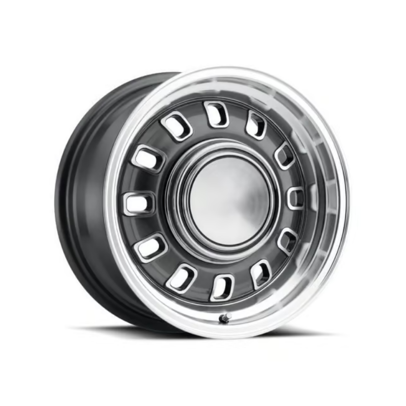 FORD MUSTANG 1964-1973 JANTE 15x7 12 Slot Rim 4x4.5 Char LEGENDARY WHEEL LW60-50744B
