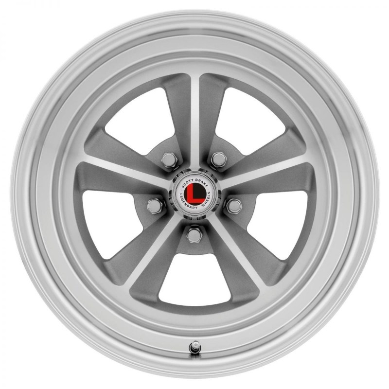 JANTE GT9 15X7 5 SPOKE RIM-NATURAL LEGENDARY WHEEL LW69-50754C