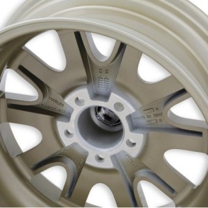 FORD MUSTANG 1964-1973 JANTE LW90 ELEANOR LOOK HALIBRAND DORE 17x8 (entraxe 5 x 114.3mm) Legendary Wheels HB45 Gold Haze Machine