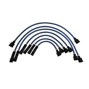 FORD MUSTANG 1964-1973 6 CYLINDRES 170 200 250 CÂBLES D ALLUMAGE 8 MM BLEU SCOTT DRAKE - FORD MUSTANG 1964-1973 Scott Drake 8MM