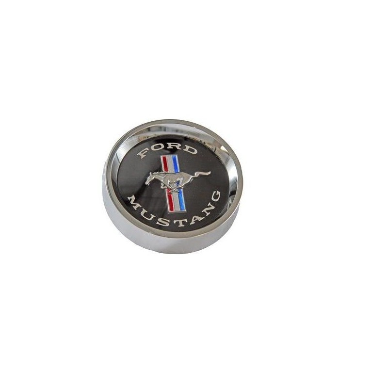 FORD MUSTANG 1964-1966 CAPS CACHE MOYEU DE JANTES STYLED STEEL WHEEL NOIR Hubcap S/s Center Cap Black SCOTT DRAKE CLASSIC C5ZZ-1