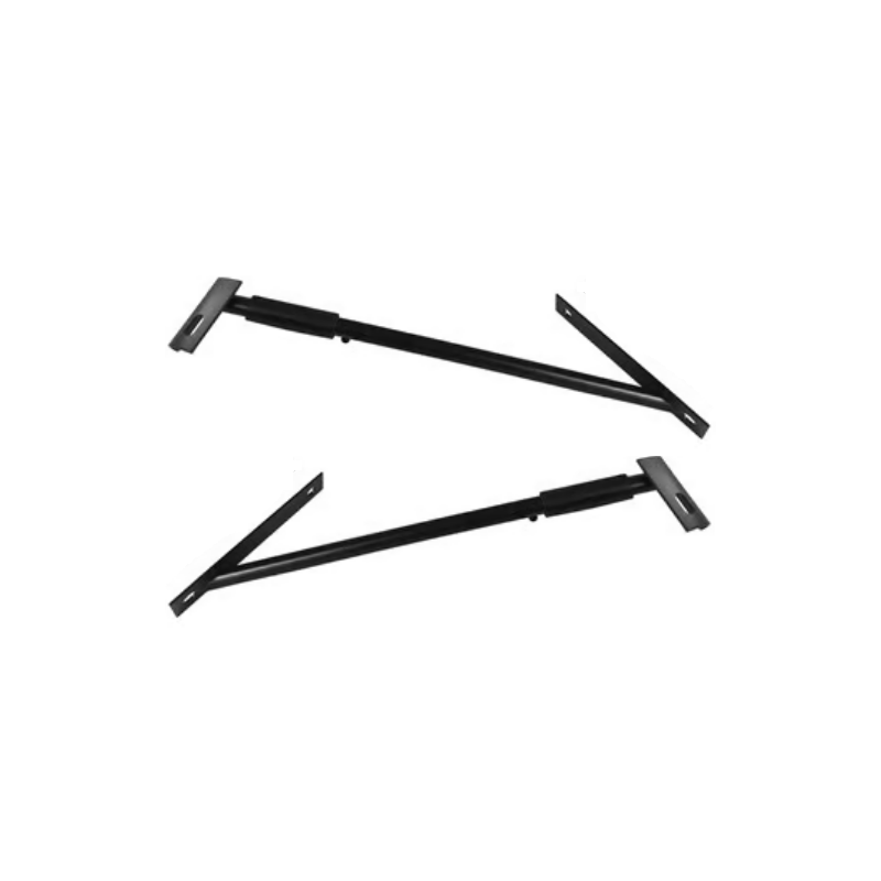 FORD MUSTANG 1967-1968 SUPPORT ATELLE EXTERNE POUR PARE CHOC AVANT DROITE ET GAUCHE Front bumper brace brackets SCOTT DRAKE C7ZZ